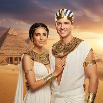 Ancient Egypt Historical Era AI Portrait transformation