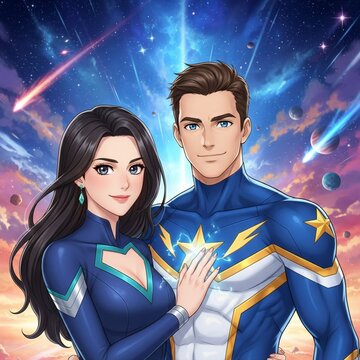 Anime Art Style AI Portrait transformation