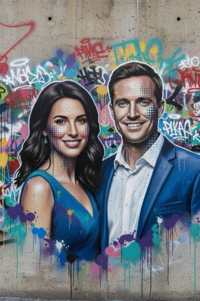 Street Art / Graffiti - AI Art Style Transformation