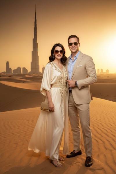 Dubai, UAE - AI Portrait Transformation