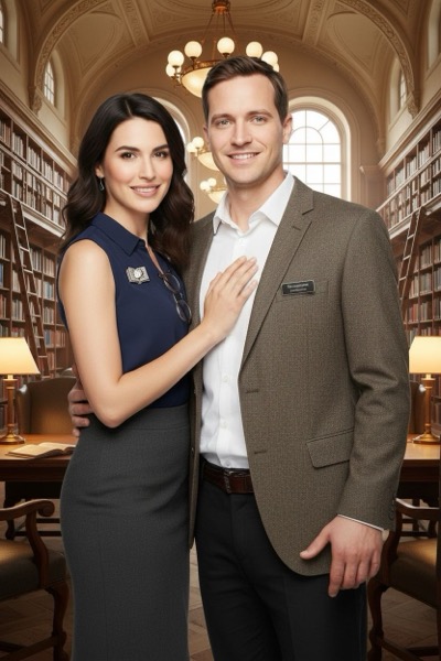 Librarian / Scholar - AI Portrait Transformation