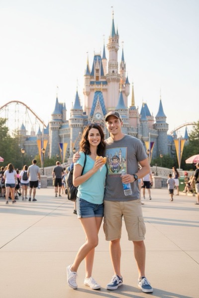 Theme Park - AI Portrait Transformation